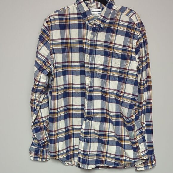 Old Navy Plaid Button Down Shirt - Picture 1 of 6
